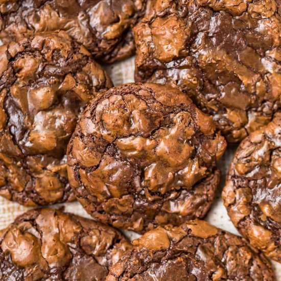 fudgy brownie cookies!