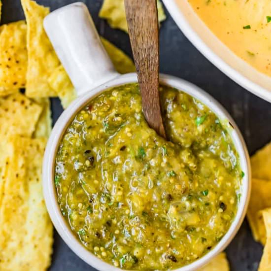 homemade salsa verde!