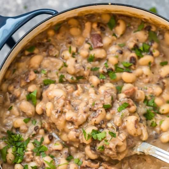 black eyed peas soup!
