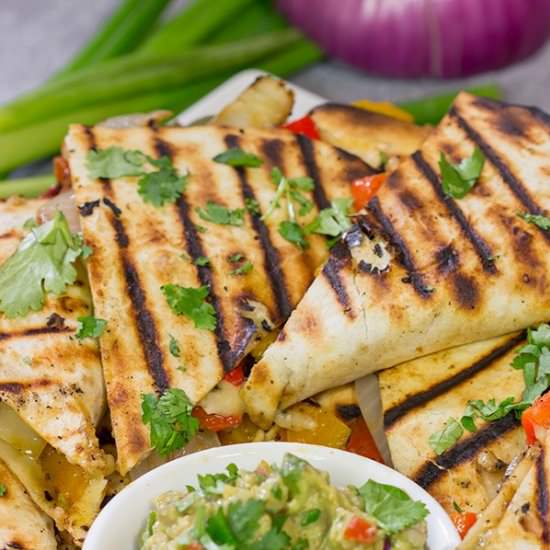 Grilled Veggie Quesadillas