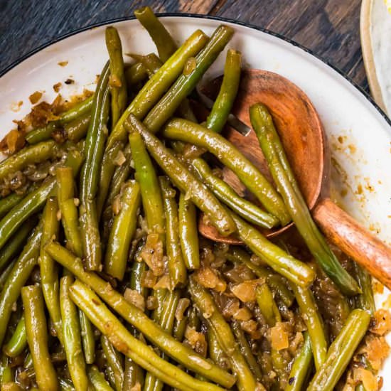 pennsylvania dutch green beans!