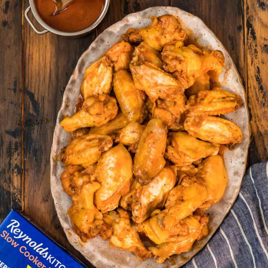 honey bbq chicken wings!