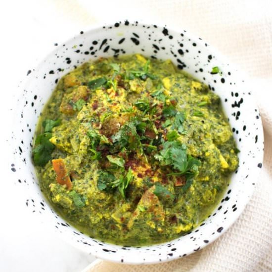 Palak Chicken Saag