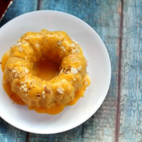 Mango Polenta Cardamom Cake