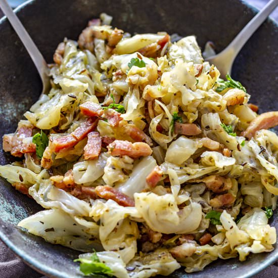 cabbage and bacon