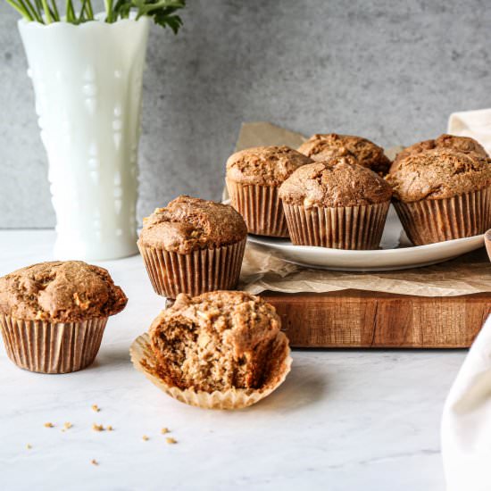 Gluten Free Apple Spice Muffins