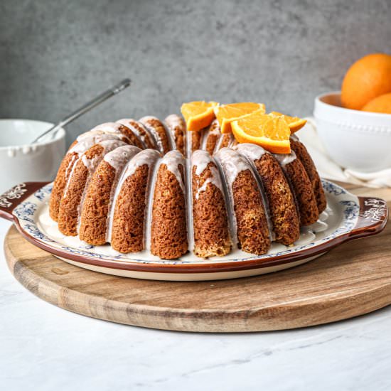 Gluten Free Orange Bundt Cake