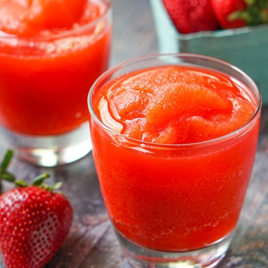 Keto Strawberry Margarita Slush