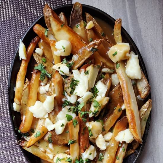 Traditional Canadian Poutine