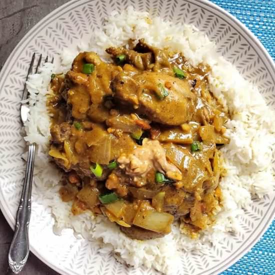 Peanut Butter Chicken Curry