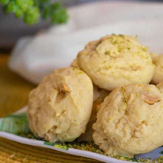 Mango Lime with Macadamia Cookies