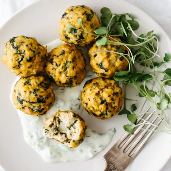Baked Tuna Meatballs