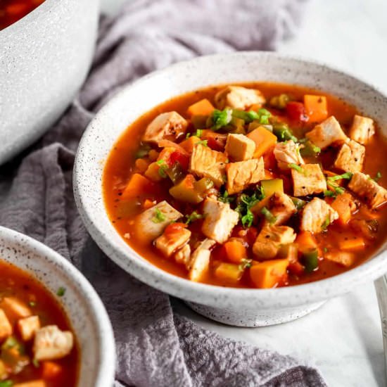 Chicken vegetable soup