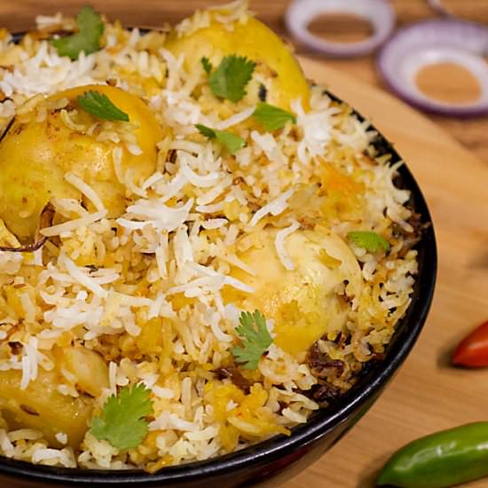 Egg Biryani Recipe