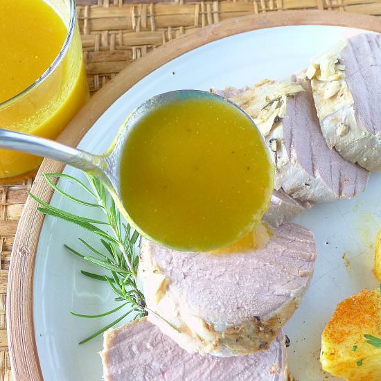 Pork Tenderloin with Orange Sauce
