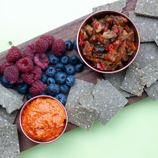 Sunflower Seed Crackers