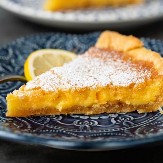 Lazy Mary’s Lemon Tart