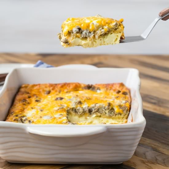 Crescent Roll Breakfast Casserole