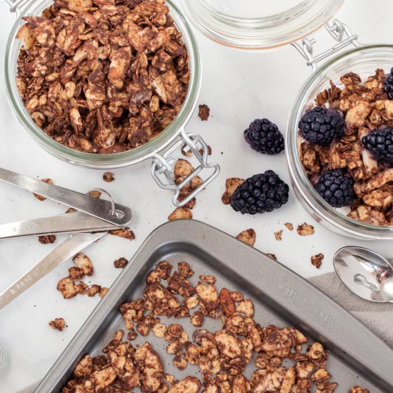 Savory Chocolate Granola