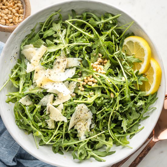 Arugula Parmesan Salad