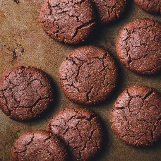 Vegan Flourless Brownie Cookies