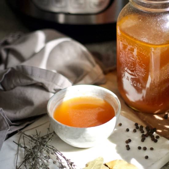Instant Pot Beef Bone Broth