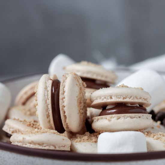 S’mores French Macarons