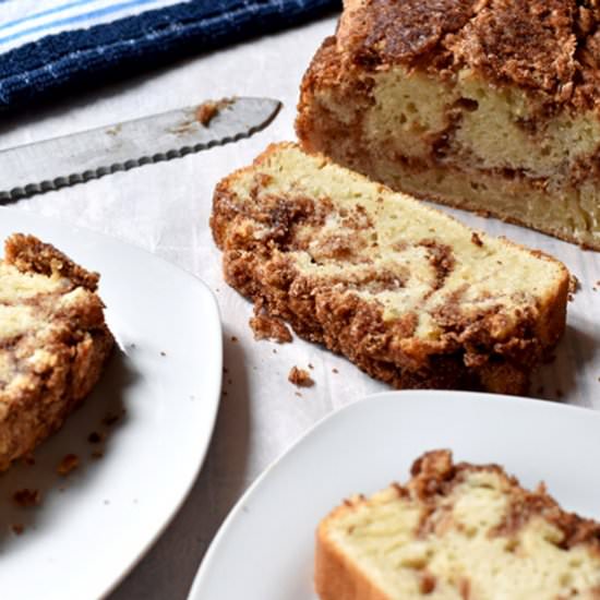 Gluten Free Cinnamon Swirl Bread
