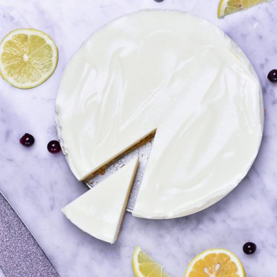 Japanese Lemon Rare Cheesecake