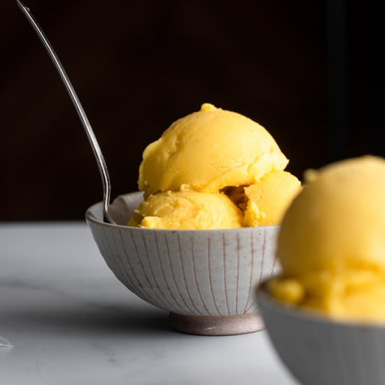 Mango Frozen Yogurt
