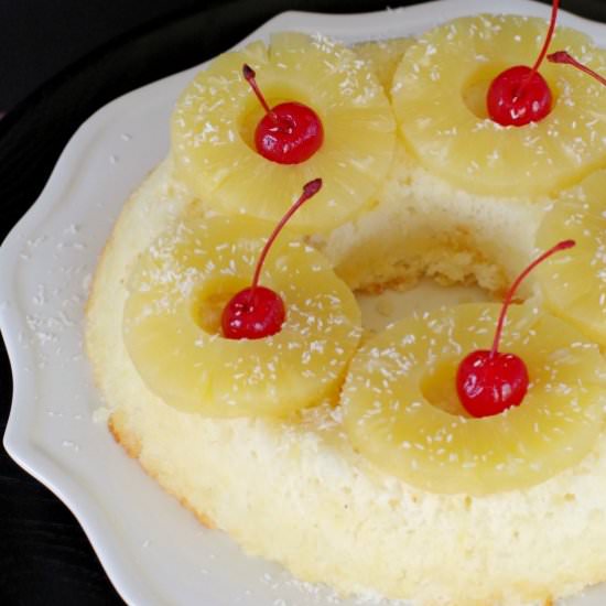 WW Pina Colada Angel Food Cake