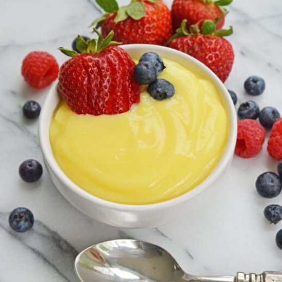 Homemade Vanilla Custard