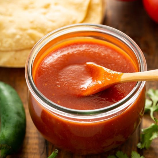 Homemade Red Enchilada Sauce