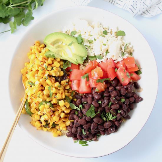 Vegetarian Enchilada Bowls