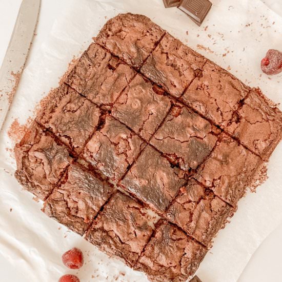 Chocolate Cherry Brownies
