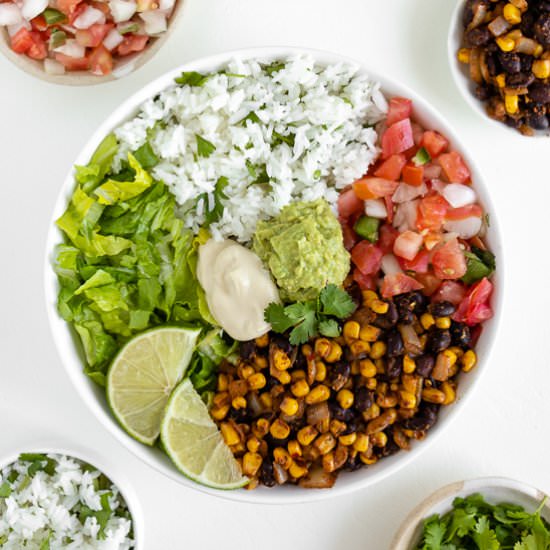 Vegan Burrito Bowl