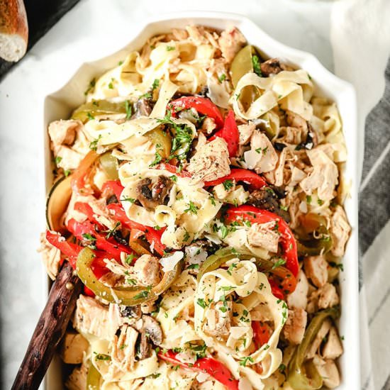 Healthy Cajun Chicken Pasta