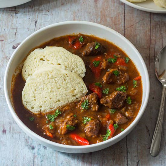 German Goulash with Bell Pepper