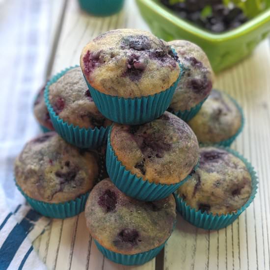 Mini Blueberry Muffins