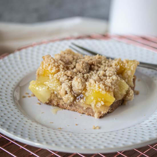Gluten Free Pineapple Bars