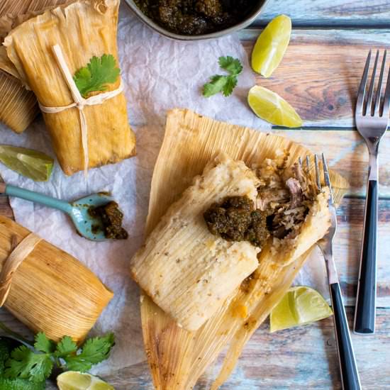 Pork tamales