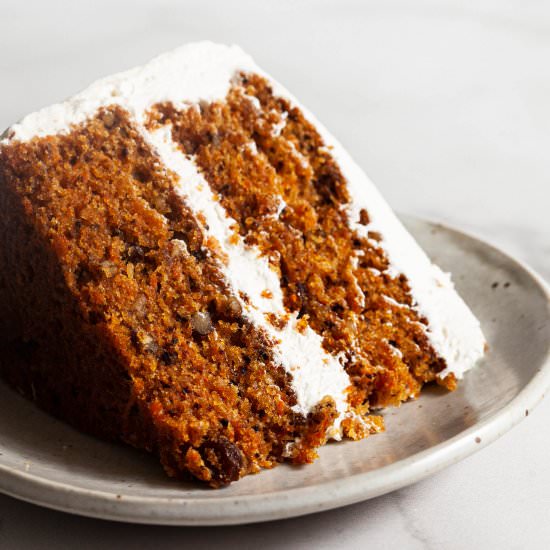 Favorite Vegan Carrot Cake