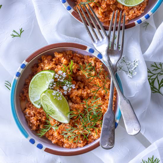 Mexican Cauliflower Rice
