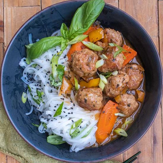 GF Sweet and Sour Meatballs
