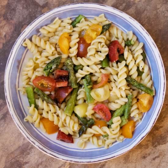 Springtime Asparagus-Tomato Pasta