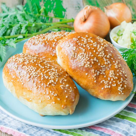 Baked Potato Piroshki