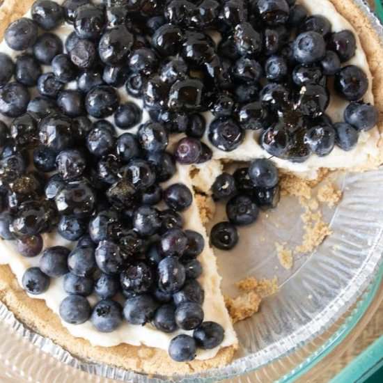 Blueberry Cream Pie