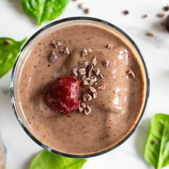 Chocolate Cherry Smoothie
