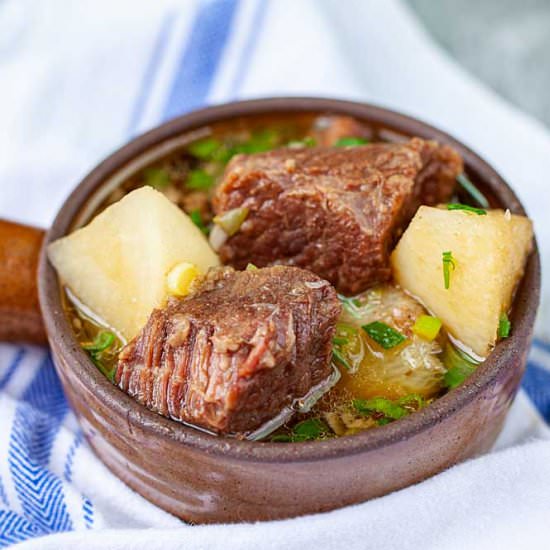 Braised Beef and Radish