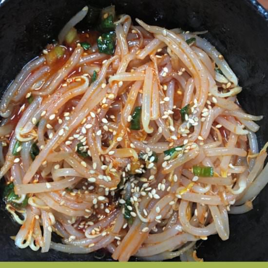 Korean Bean Sprout Salad